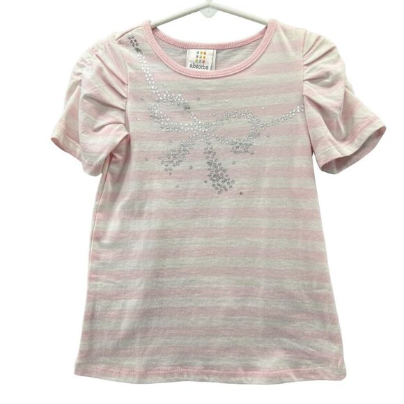 Absorba Toddler Girls 3T Legging Top Outfit Pink Stars Faux Denim - Picture 3 of 9